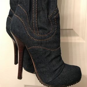 BeBe Denim Boots